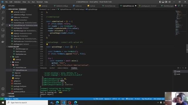 Tạo website ảnh với Nodejs và Vuejs - Hướng dẫn dev web cho người mới смотреть онлайн