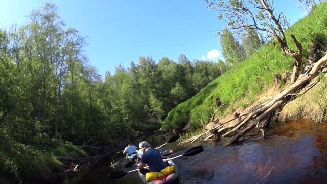 Сплав по реке Мга ч.6 смотреть онлайн