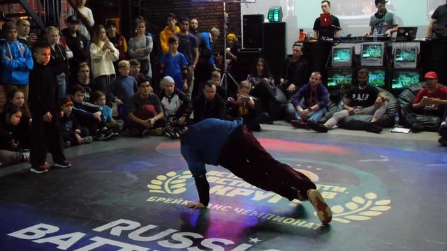 breakdance kids - bboy Nick One vs bboy Pauk - ВДВ круг | Russia Battle Pro 2018 смотреть онлайн