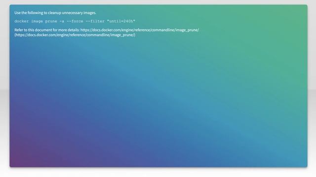 Docker run error: "Thin Pool has free data blocks which is less than minimum required" смотреть онлайн