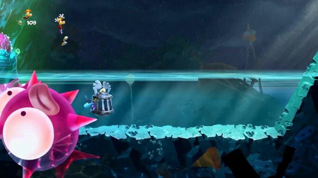 Прохождение Rayman Legends 20 000 люмов под водой.Гло-Гло (Без комментариев) смотреть онлайн
