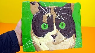 КУКИ КОТ с КАНАЛА СЛИВКИ ШОУ из ШОКОЛАДА.mp