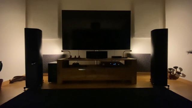 Wharfedale evo 4.4+Arcam SA20 +BlueSound 130. смотреть онлайн