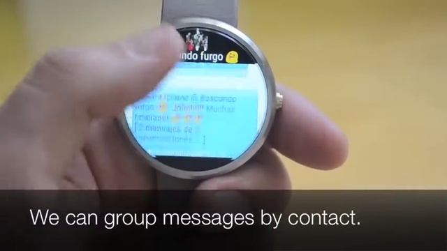 Moto360 Whatsapp SmartWatch смотреть онлайн