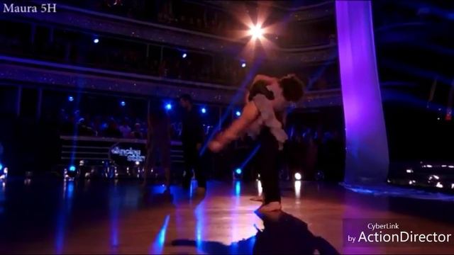 My collage of Laurie Hernandez and Val Chmerkovskiy Dancing with the Stars смотреть онлайн