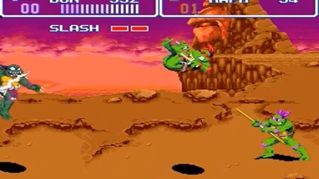 Teenage Mutant Ninja Turles 4 - The Turtles in Time SNES (TiPSyTaCTiCS) смотреть онлайн