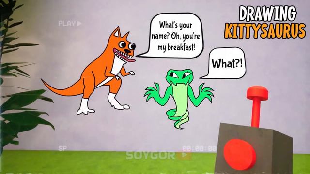 Garten of Banban: 1,2,3,4,5,6,7,8 Drawing - Boss Monsters Comparison смотреть онлайн