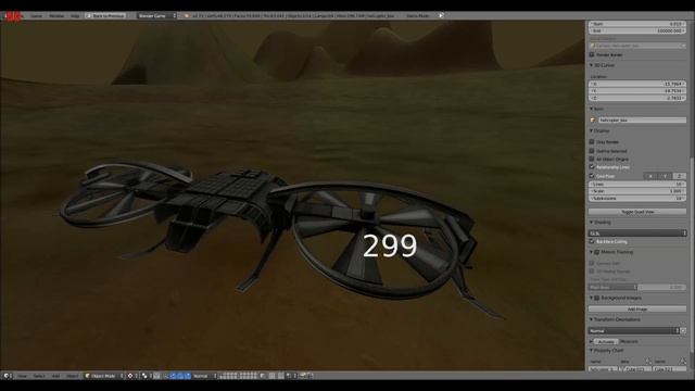 Blender Game Engine - Flying drone - Mouse look actuator - Blender 2.74 смотреть онлайн