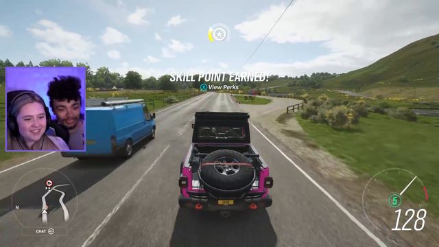 NEW Jeep Gladiator TRUCK is her DREAM CAR in Forza Horizon 4! смотреть онлайн