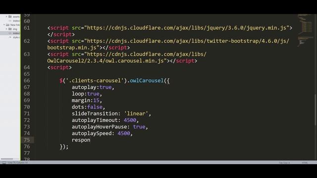 Client Logo Slider Using Owl Carousel 2 | jQuery Plugins Tutorial смотреть онлайн