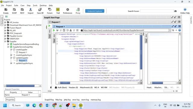 Oracle Fusion 133 : Supplier Site Creation by using SOAP Web Service in Cloud Fusion смотреть онлайн