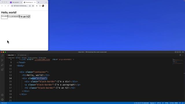 How exactly does Bootstrap Flex Work? // A Bootstrap 5 Responsive Flex Guide // Part 1 смотреть онлайн