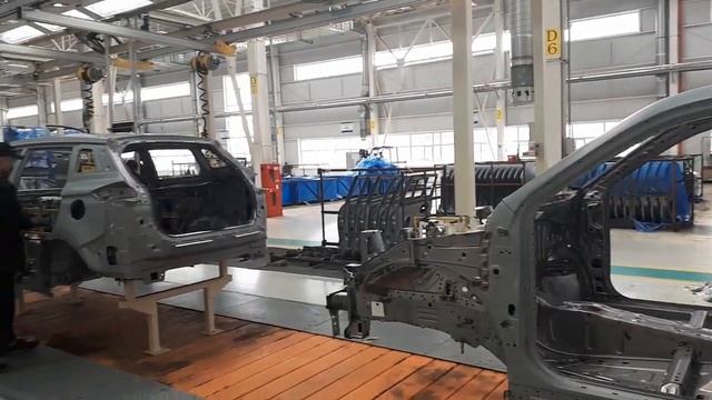 GEELY ATLAS. Как это делается? Конвейер и локализация производства смотреть онлайн
