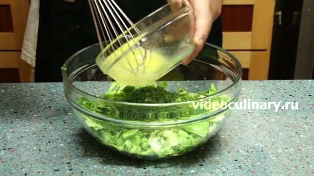 Как приготовить салат из листьев салата смотреть онлайн