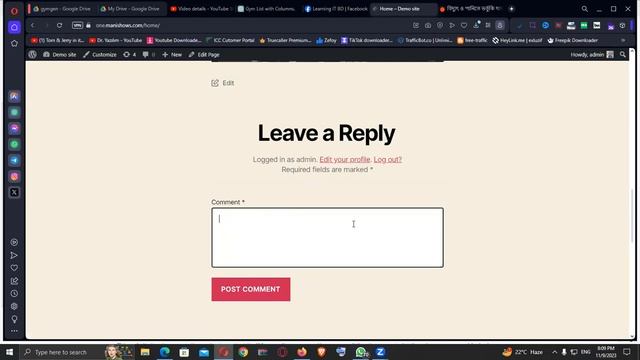 WordPress basic editor || Learning IT BD смотреть онлайн
