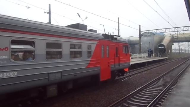 Электропоезд ЭД4М-0376 смотреть онлайн