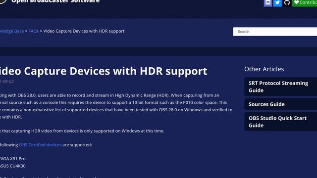 How To Record In HDR With OBS Studio (Or Play Games In HDR, But Record In SDR) Complete Guide