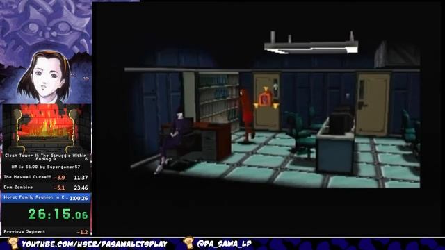Clock Tower II: The Struggle Within/Ghost Head - Ending A Speedrun смотреть онлайн