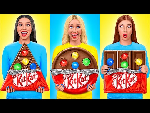 Геометрический челлендж с едой _ Смешные моменты с TeenDO Challenge смотреть онлайн