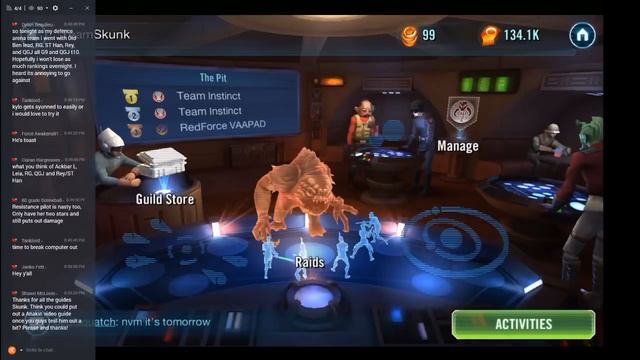 SWGOH Live Show Galactic Wars, Arena, Raid, Characters, Teams | Star Wars: Galaxy of Heroes смотреть онлайн