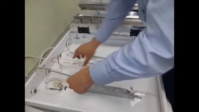 Как снизить потребление электроэнергии в офисном светильнике, типа "Армстронг" (4х18) смотреть онлайн