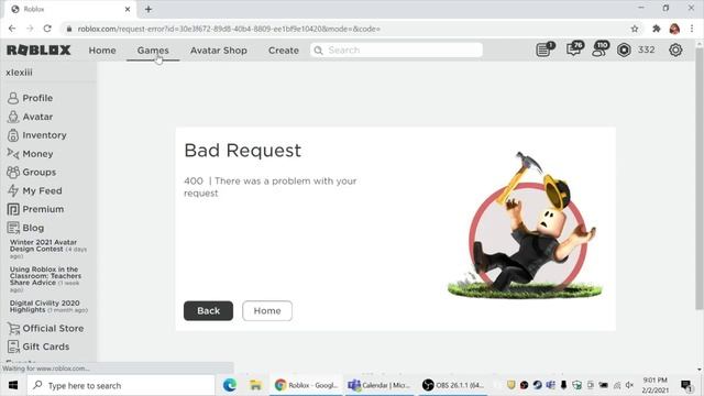 Bad request 400 || Solving Roblox crimes смотреть онлайн