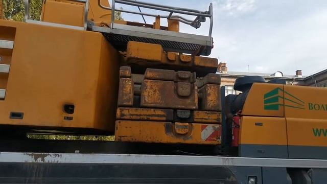 Кран 100тонн противовесы смотреть онлайн