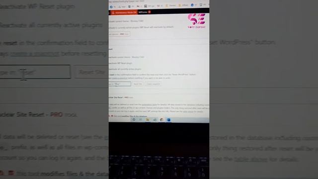 How to reset WordPress website #softexpert смотреть онлайн