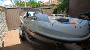 Пластиковая лодка после 7 лет эксплуатации.