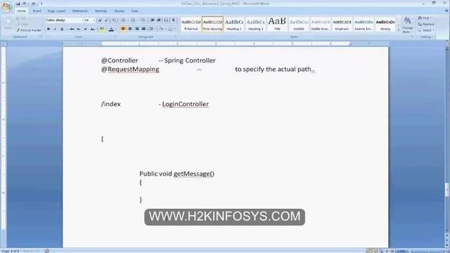 Java Springs | Springs Mvc | Springs Mvc Life Cycle | Java online Training смотреть онлайн