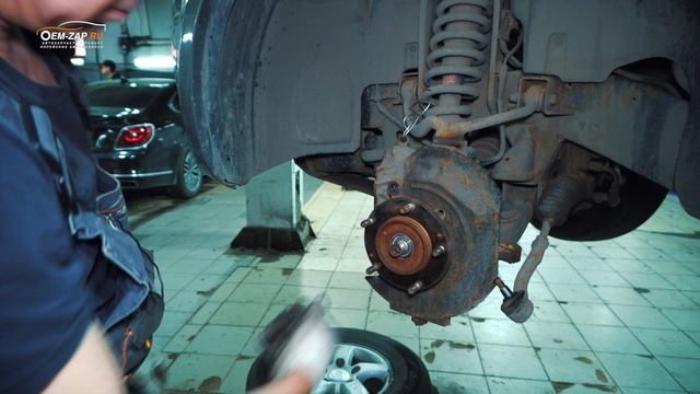 Замена ступичного подшипника Kia Sorento BL смотреть онлайн