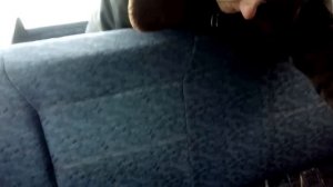 Как разложить заднее сиденье  ВАЗ 2113 (2114, 2108) если упустили веревочку?