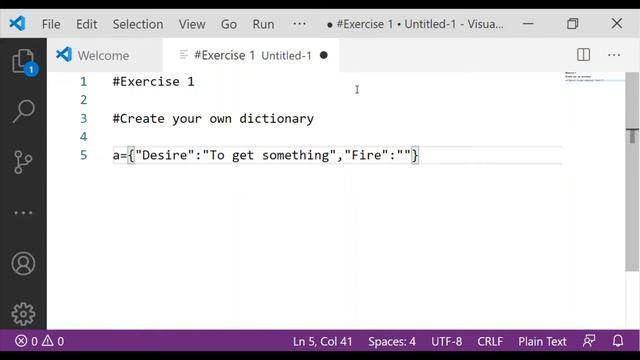 Create your own dictionary in Python. Tutorial #10. смотреть онлайн