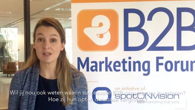 B2B Marketing Forum: Mariëlle Meijwes смотреть онлайн