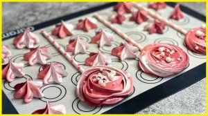 Сахар + Белок! Безе на Швейцарской Меренге! Как сделать безе для украшения торта и в начинку! БЕЗЕ!