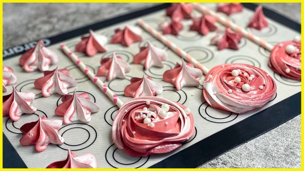 Сахар + Белок! Безе на Швейцарской Меренге! Как сделать безе для украшения торта и в начинку! БЕЗЕ!