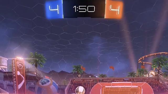 Rocket League: GOOD ping players VS BAD ping players смотреть онлайн