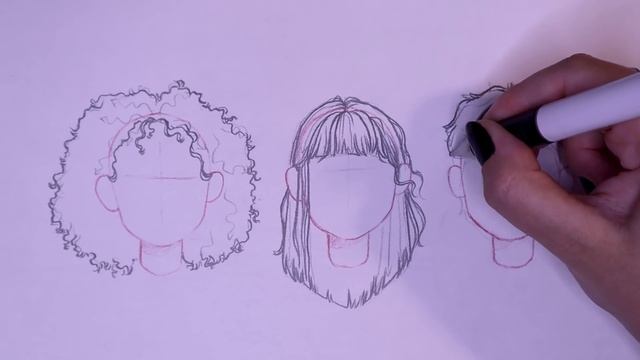 How To Draw Hair | Tutorial смотреть онлайн