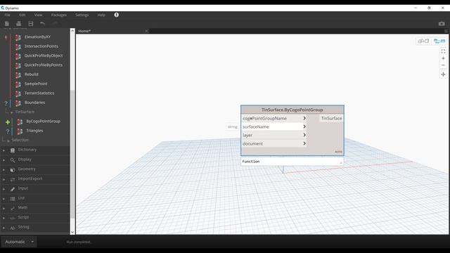 DYNAMO CIVIL 3D | 04- Create a surfece from point group смотреть онлайн