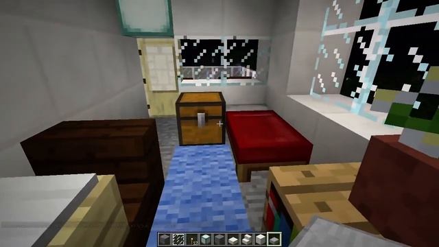 Белая ВЫСОТКА в Майнкрафте. Первый дом в новом городе - почти небоскрёб смотреть онлайн