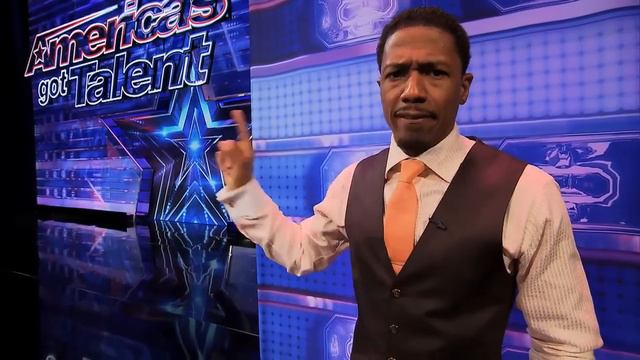 Rogue Mel B Panics playing Russian Roulette Game with magician AGT 2014 смотреть онлайн