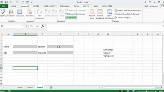 Hide and lock a column in Excel смотреть онлайн