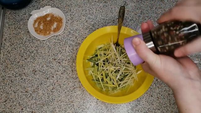 Салат"Соломка" ?Вкусный, полезный. смотреть онлайн