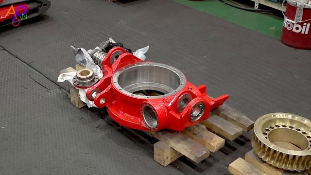 Excavator Rotating Grapple Making Process. Hydraulic Tiltrotator Factory смотреть онлайн