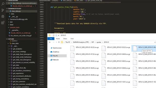 6) Tick-level Quotes | DARWIN Data Analytics for Algorithmic Trading смотреть онлайн