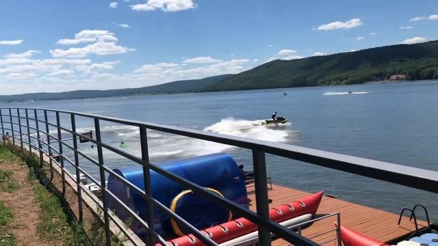 Нугушское водохранилище. Турбаза Робинзон смотреть онлайн