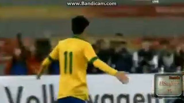 Oscar Amazing Goal 1:0 ~ Brazil vs Zambia ~ 1510/2013 смотреть онлайн