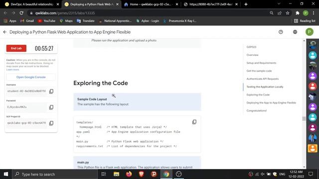 Deploying a Python Flask Web Application to App Engine Flexible [GSP023] #Qwiklabs #DevOps смотреть онлайн