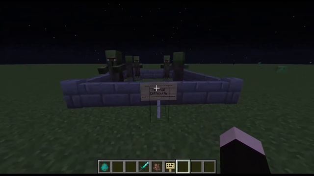 Don't turn your villagers into zombie villagers on easy mode... | zombie villager conversion | смотреть онлайн