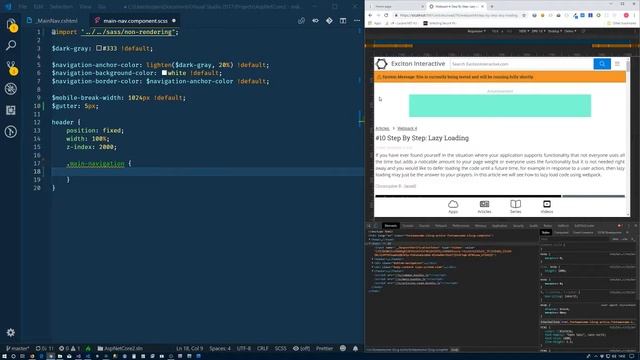 Main Navigation (Logo) #11 - Asp.Net Core 2 смотреть онлайн